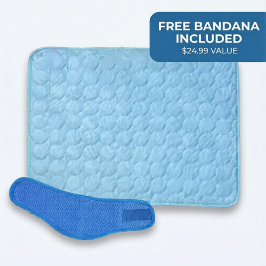 Cooling Mat + FREE Cooling Bandana